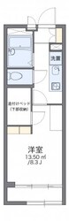 レオパレス千成Ⅱの物件間取画像